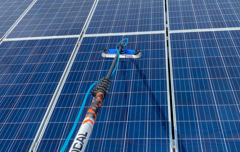 zonnepanelen reinigen